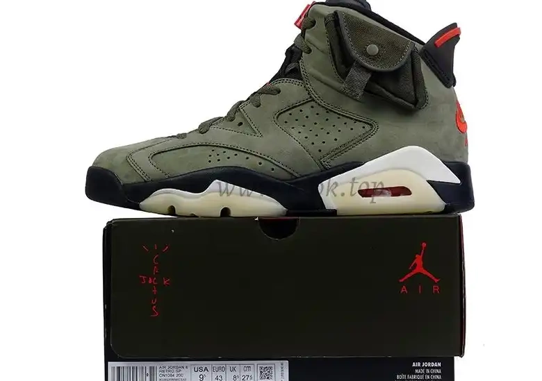 READY PK MATERIALS Scott Travis 6 Jordan GOD SHIP RETAIL TO Retro 0514